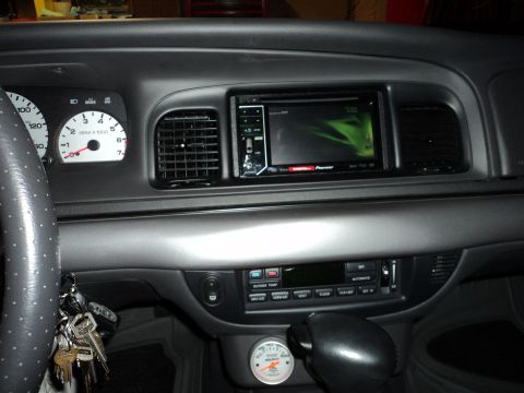 2004 Mercury Grand Marquis - Overall view of installed radio