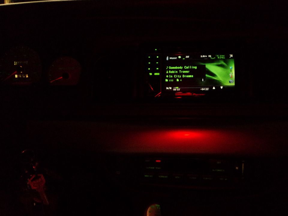 Adjusted the color screen to blend in with the rest of gages.