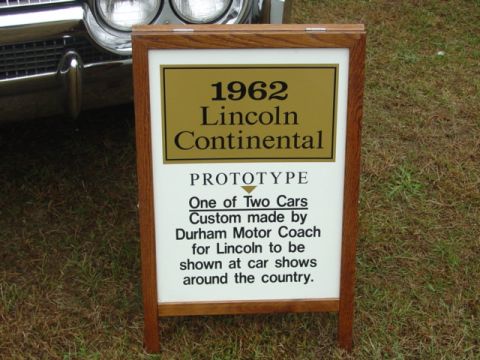 2003 Mercury Marauder - Continental info plaque