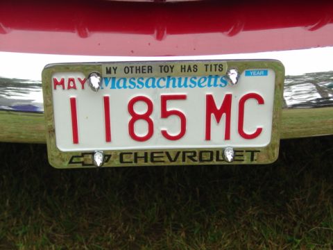 2003 Mercury Marauder - I LOVE this plate frame!
