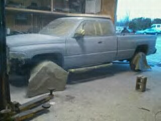 1997 Dodge 2500 - body work1