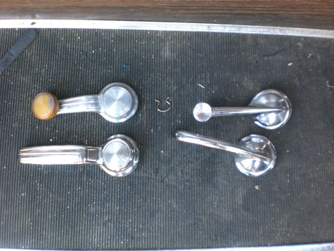 1972 Cadillac Fleetwood - You can use any generic GM door handles from the 60's on up from a chevette to a van (left). I came across these vintage handles (right) an…
