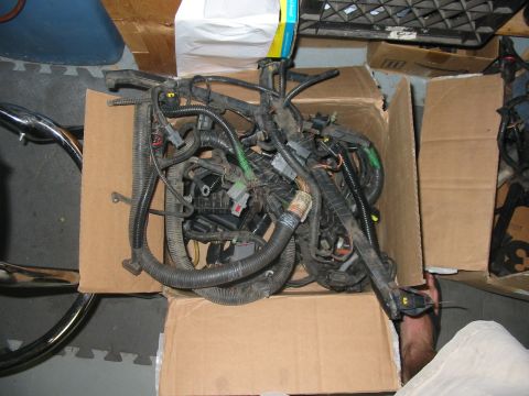 1992 Ford Bronco - Bought all of the parts to convert my 5.8 SD to a MAF setup. The harness, air box and EEC are from a '93 F150 that had a 5.0 MAF