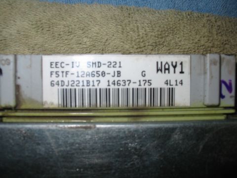 1992 Ford Bronco - WAY1 EEC can be used on the 5.0 and 5.8 motors for the MAF