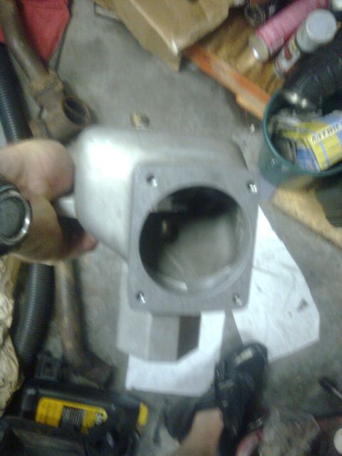 1984 Ford Bronco - This is the piece for the t-body they want me to use from the factory...Its for a factory t-body.