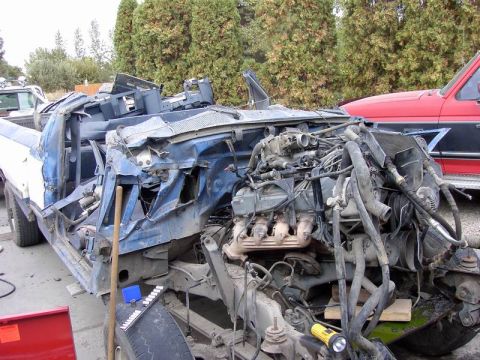 1980 Ford Bronco - rolled truck that it came outta