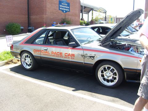 2007 Ford Mustang - This 1979 Ford Mustang served as the official pace car for the Indianapolis 500 race on May 27, 1979.