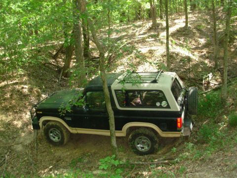 1983 Ford Bronco - Last Saturday evening, we decided to make a quick run before it rained. But just as I got down in this hole, it started to sprinkle, and I…
