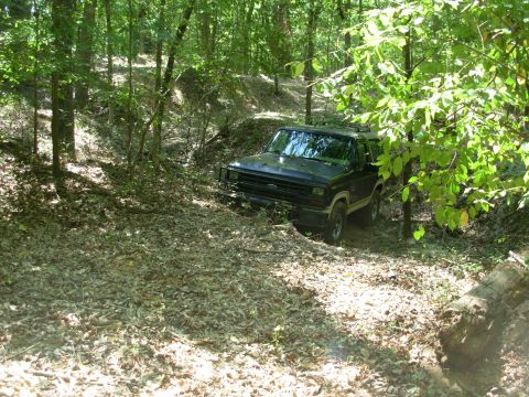 1983 Ford Bronco - Last Saturday evening, we decided to make a quick run before it rained. But just as I got down in this hole, it started to sprinkle, and I…