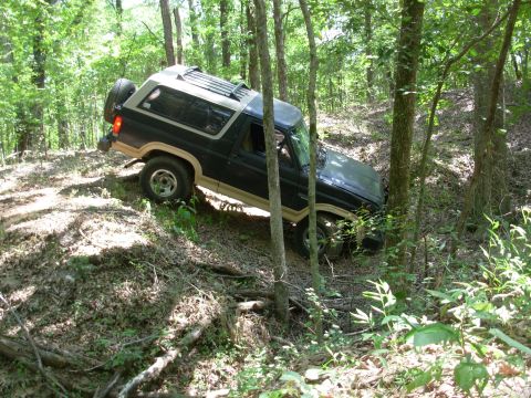 1983 Ford Bronco - My bumpers always smooth out the trails, and today is no exception.