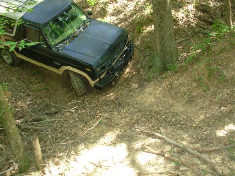 1983 Ford Bronco - My bumpers always smooth out the trails, and today is no exception.