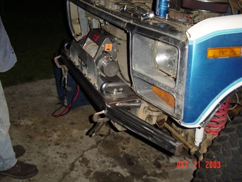 1989 Ford Bronco - All clamped together...thats it for saturday...time to drink some Tequila and sleep