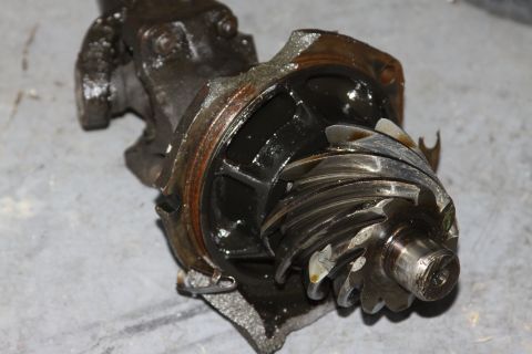 1979 Ford Bronco - Damaged differential gear assembly shown in detail.
