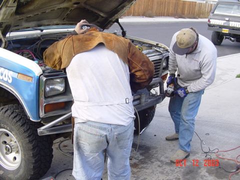 1989 Ford Bronco - Hard at work