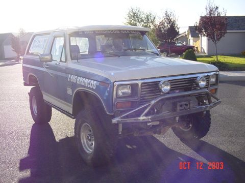1989 Ford Bronco - I like the bumper...Just like I dreamed it...(I do that sometimes)