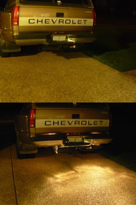 1997 Chevrolet Silverado 3500 - This is to prepare for a reverse camera - I want a small flush-mount one, WITHOUT the ring of IR LEDs. SOLD 1997 Chevy K3500 Silverado 205K…