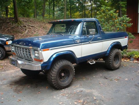 1978 Ford Bronco - Topless w/ Skyler soft top.