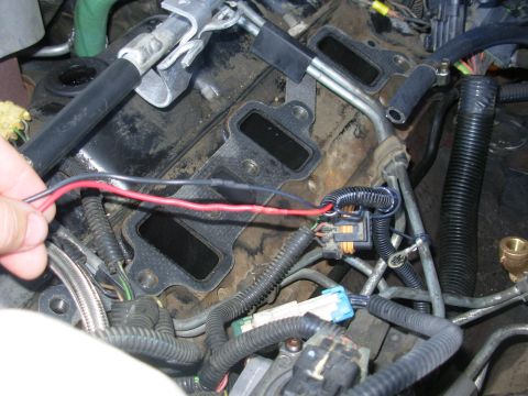 1997 Chevrolet Silverado 3500 - I bought several 30' spools of 16ga wire so I could match the colors, and the colored heat-shrink is inexpensive, too. Cover the intake por…