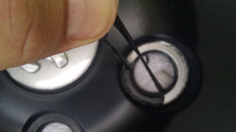 2006 Dodge Charger - Once you get it cut, it comes off rather easy.