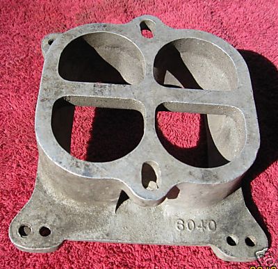 1972 Ford Ranchero - carbs mount sideways on the Offy T-ram
