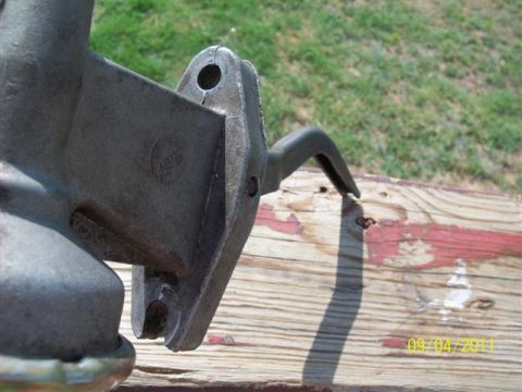 1979 Ford F-150 - Notice how the holes are Vertical, this is a 351m and 400 fuel pump, this particular brand is Carter.