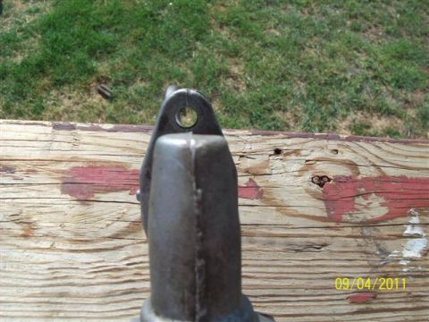 1979 Ford F-150 - Notice how the holes are Vertical, this is a 351m and 400 fuel pump, this particular brand is Carter.