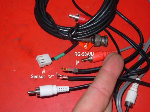 1997 Chevrolet Silverado 3500 - I was hoping they'd be twisted pairs, but the sensor wires are coaxial. RG-58 is slightly larger; common RCA cables are slightly smaller. B…