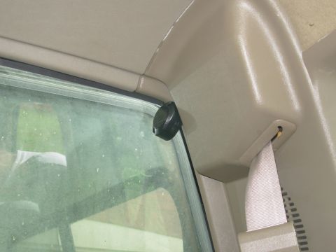 1997 Chevrolet Silverado 3500 - This is just temporary until I can hear how loud it is. It'll probably go above the headliner somewhere near the center.