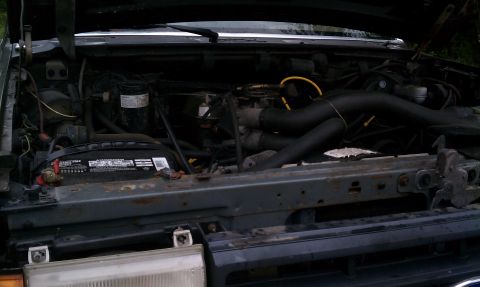 1990 Ford Bronco - Engine, 351 Windsor.