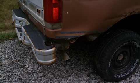 1990 Ford Bronco - Rear passenger side quarter panel.