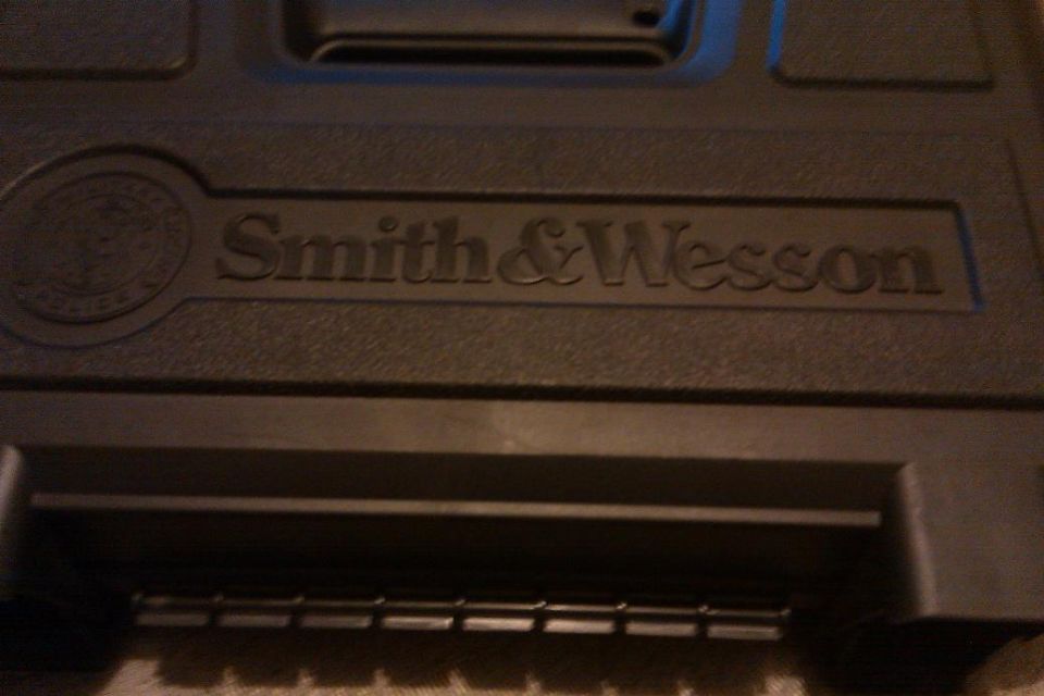 Black Smith & Wesson gun case