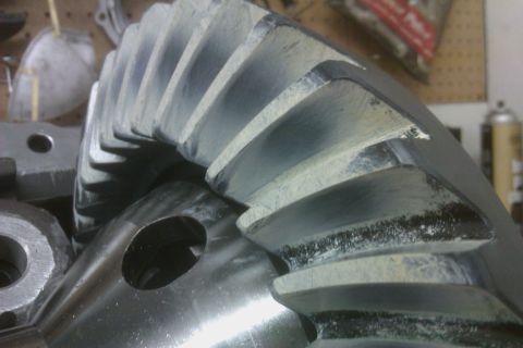 1999 Chevrolet Camaro - Differential ring gear shown in detail, likely from a vehicle's drivetrain.