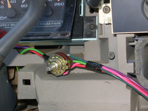 1997 Chevrolet Silverado 3500 - I had this old rotary DP4T switch in my junkpile, and it's perfect for this application. The 2 poles will feed the 2 PCM inputs; the 4 thro…