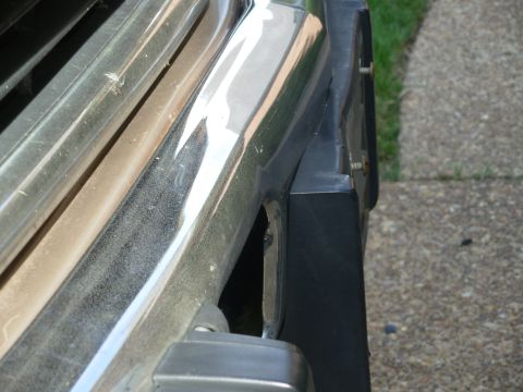 1997 Chevrolet Silverado 3500 - The little groove above the nostril must be the hit. UPDATE: I finally beat the truth out of my father. He came over a hill early one morni…