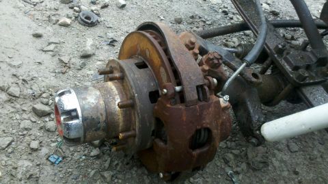 beginning of 1 ton swappage - 1995 Ford F-150