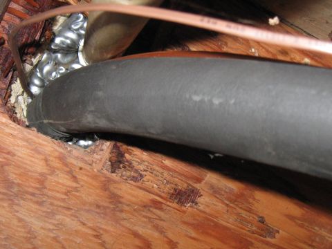 1996 Ford Bronco - Home AC Evap Condensate Leak, 10 SEP 2011, Pic 2
