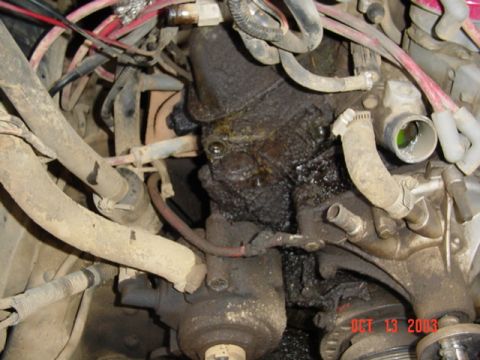 1989 Ford Bronco - Alt out of the way...Yuck