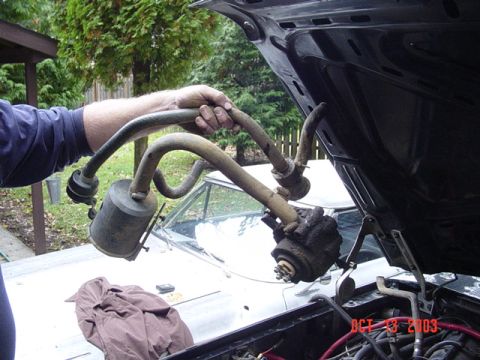 1989 Ford Bronco - Bye bye smog pump
