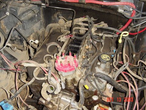 1989 Ford Bronco - Upper manifold off