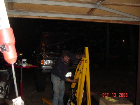 1989 Ford Bronco - Getting the cherry picker out