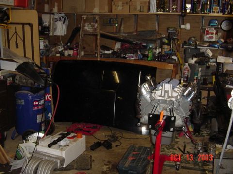 1989 Ford Bronco - Into the garage