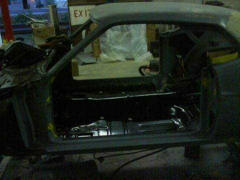 1970 Ford Mustang - After a year and a half halt in progress, I gave the Boss my full attention for 4 days before I left for Afghanistan. Floor pan installed,…