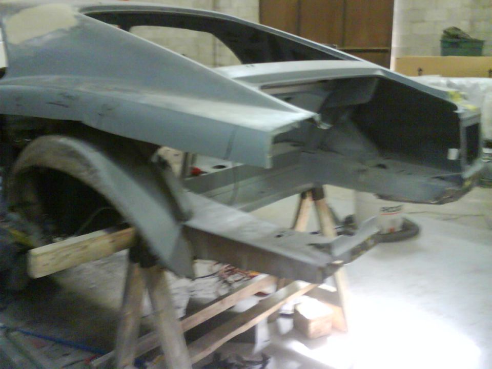 not much left back here.  All the rust is gone.