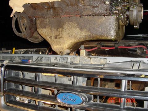 1989 Ford Bronco - Max height on the picker..just clears