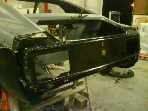 1970 Ford Mustang - Rear end finish welded, 12 Sep '11