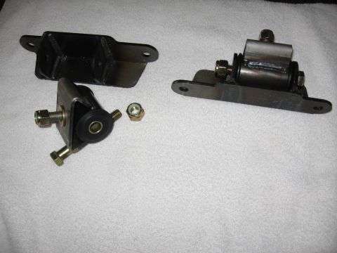 1995 Ford Bronco - Jeffsbroncograveyard sells these very beefy motor mounts. 3/16ths plate steel, the poly bushing is meant to better control the motor while…