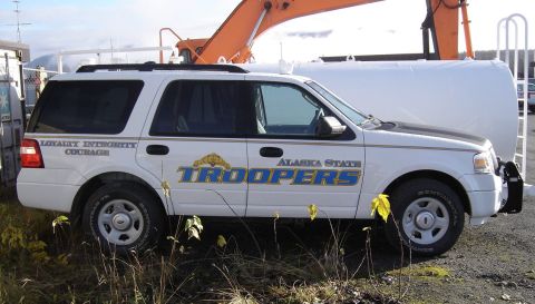 2006 Ford F-150 - This SUV is marked as Alaska State Troopers and has "Loyalty Integrity Courage" on the rear quarter panel.