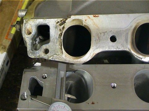 1979 Ford Bronco - I think I need a bigger intake manifold. Even after port matching there will be a restriction farther up in the manifold