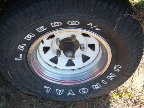 Black or White wheels? - 1979 Ford F-150