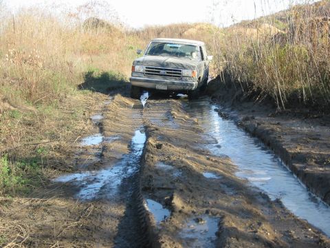 1991 Ford Bronco - !0/12/03 did some mild wheelin